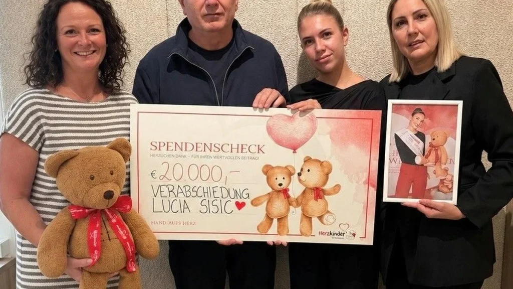 Miss Austria Lucia Šišić: Wie 20.000 Euro ihren letzten Wunsch in Wien erfüllten